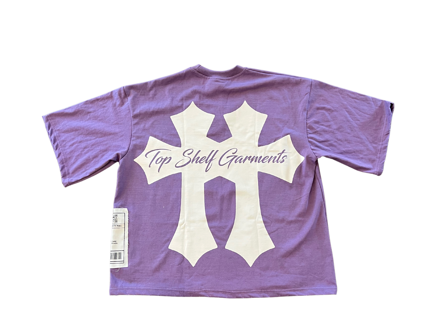 “KEEP FASHION HARD” Tee - Purple