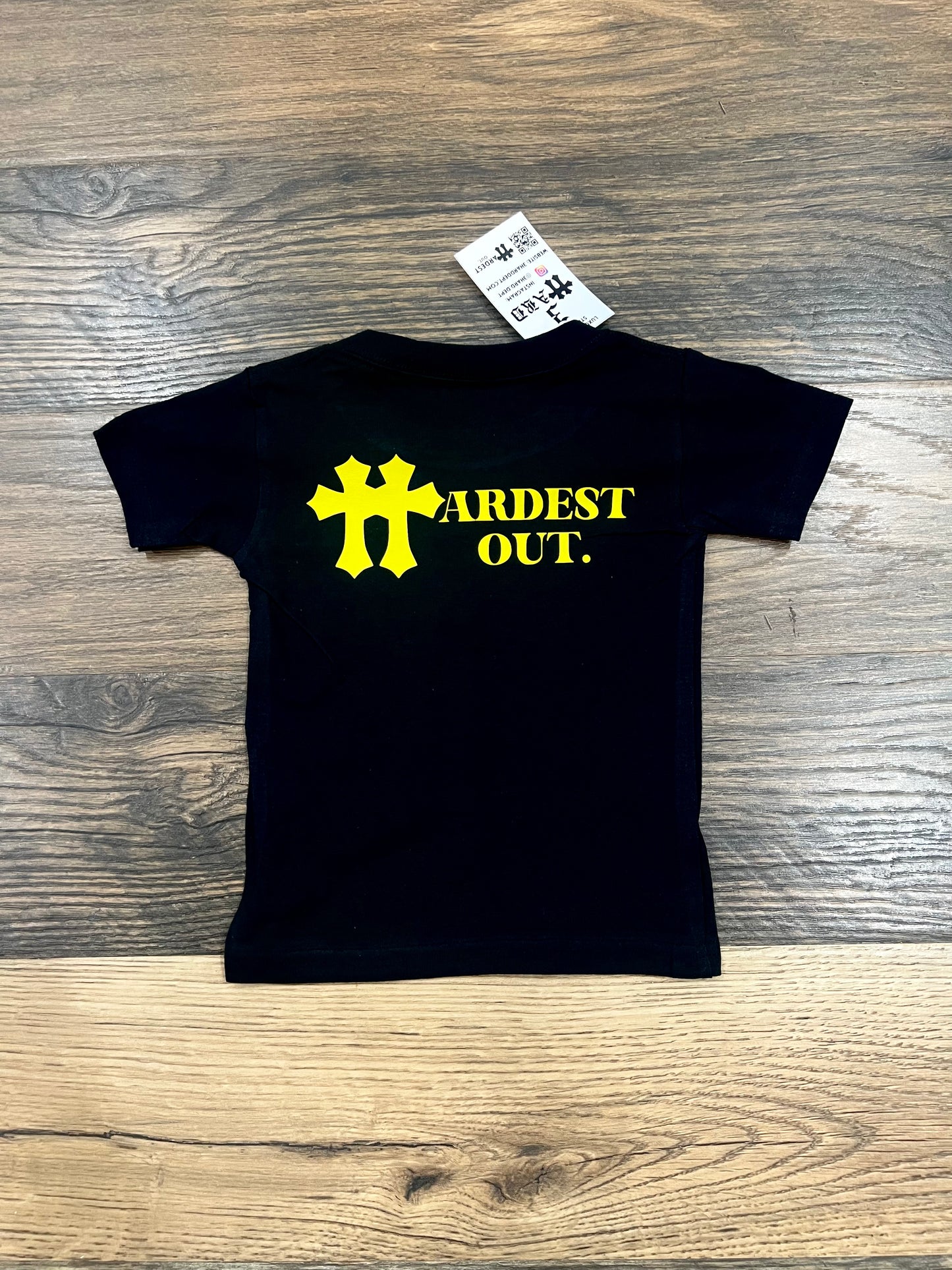 Her Tee - Toddler Sizes - Black/Yellow
