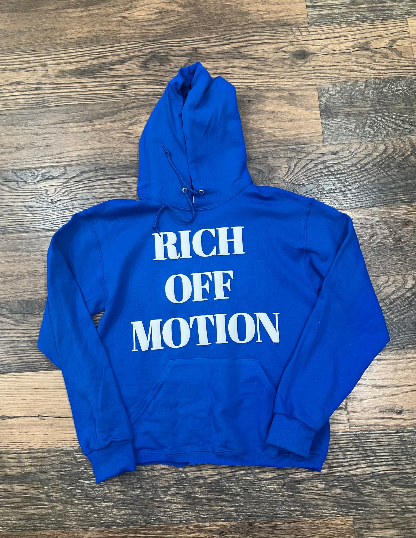 Rich Off Motion Hoodie - Blue/Black