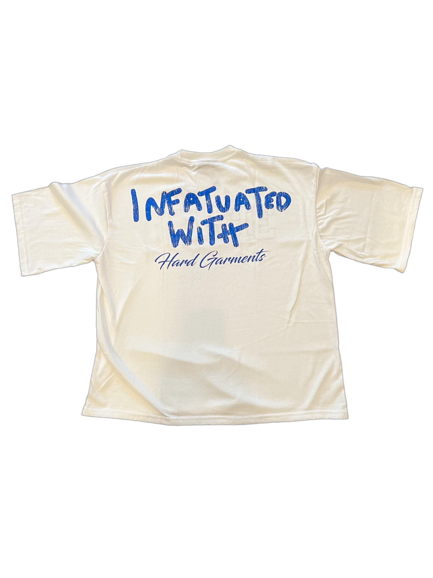 Infatuated Tee - White/Blue