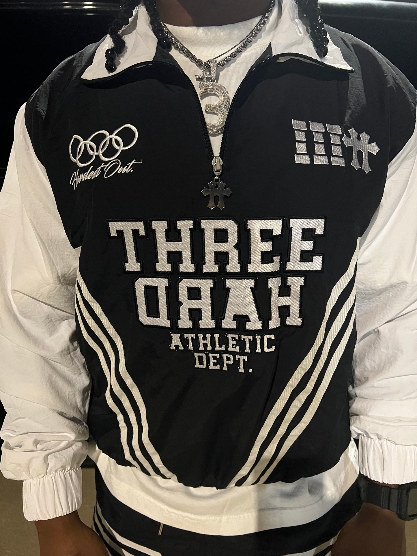 Three Hard Athletic Dept. Windbreaker Sets